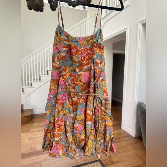 INDIKAH FRILL TRIM DRESS FLORAL PRINT NEW WITH TAGS - Picture 7 of 8